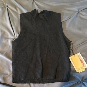 Nation LTD Black Sleeveless Top
